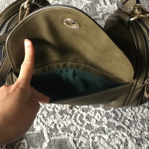 Studded satchel handbag - Picture 5 of 5